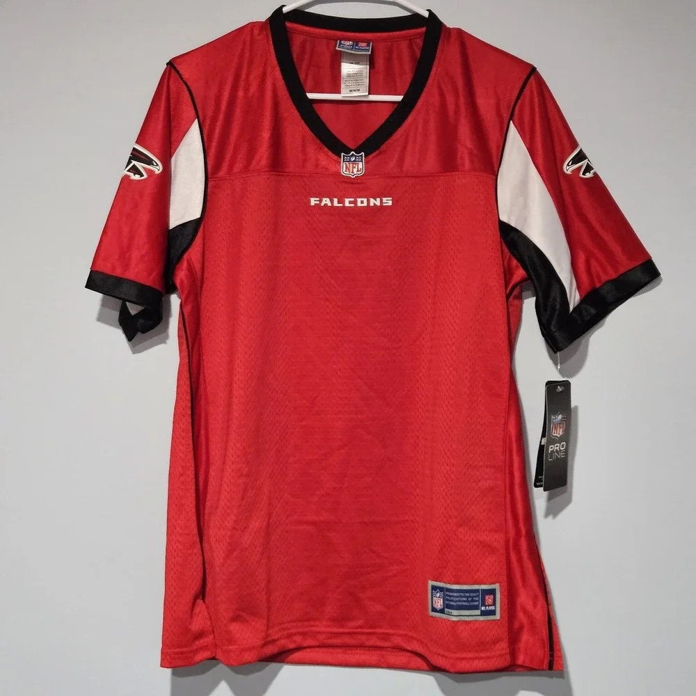 Pro Line Atlanta Falcons Women's Blank Jersey Size M Red